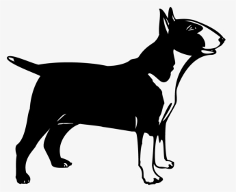 Bull Terrier Boston Terrier West Highland White Terrier - Bull Terrier Cartoon, HD Png Download, Transparent PNG