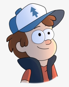 Dipper Pines Gravity Falls Drawing Animated Cartoon - Dipper Gravity Falls Drawing, HD Png Download, Transparent PNG