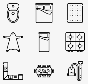 Furniture And Household - Design Vector Icon, HD Png Download, Transparent PNG