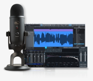 Blue Microphones Yeti Blackout Studio - Snowball Studio Blue, HD Png Download, Transparent PNG