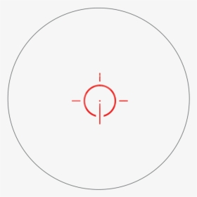 Bushnell Tactical Optics Lil Red Circle Dot Reticle - Circle, HD Png Download, Transparent PNG