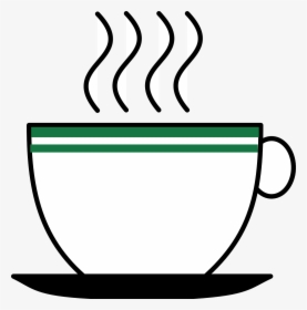 Cup, Hot, Coffee, Drink, Tea, Steam, Beverage, Saucer - Hot Beverages Clip Art, HD Png Download, Transparent PNG
