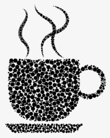 Silhouette Coffee Mug Png, Transparent Png, Transparent PNG