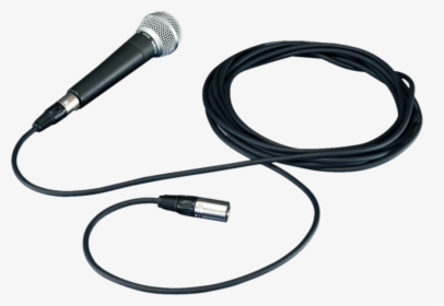 Microphone Clipart Wire Png - Microphone With Wire Png, Transparent Png, Transparent PNG