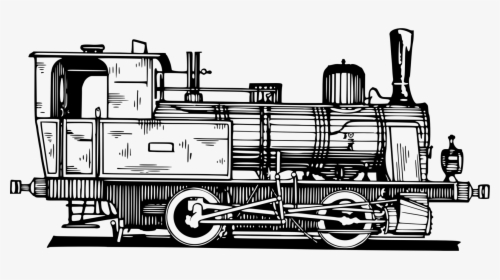 Rolling Stock,land Vehicle,steam Engine - Locomotive Clipart, HD Png Download, Transparent PNG