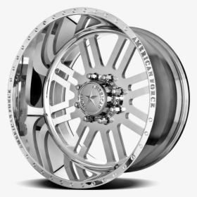 Chrome American Force Rims, HD Png Download, Transparent PNG
