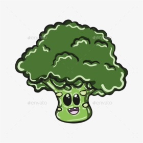 Svg Royalty Free Broccoli Clipart Vegtable - Broccoli Cartoon Png, Transparent Png, Transparent PNG