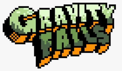 Gravity Falls Logo Png - Gravity Falls Logo Pixel Art, Transparent Png, Transparent PNG