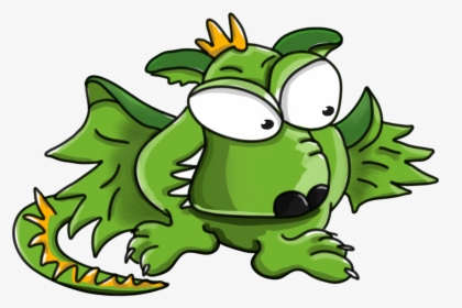 Draconin Green Dragon Cartoon Character - รูป การ์ตูน มังกร, HD Png Download, Transparent PNG