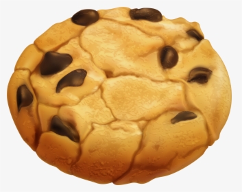 Vector Chocolate Chip Cookie, HD Png Download, Transparent PNG