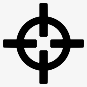 Red Fortnite Crosshair - Crosshair Logo Png, Transparent Png, Transparent PNG