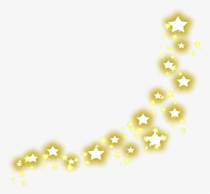 Transparent Yellow Shine Png - Golden Star Glitter Png, Png Download, Transparent PNG