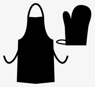 Kitchen Apron And Glove - Apron Clipart Png, Transparent Png, Transparent PNG