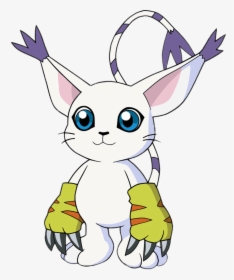 Digimon Character Gatomon - Digimon Gatomon, HD Png Download, Transparent PNG