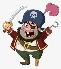 Transparent Background Cartoon Pirate Png, Png Download, Transparent PNG