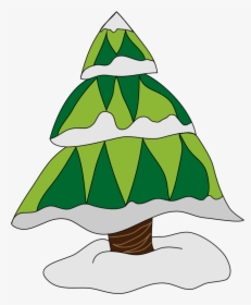 Fir Tree, Fir, Tree, Forest, Green, Nature, Xmas - Snow Tree Christmas Clipart, HD Png Download, Transparent PNG