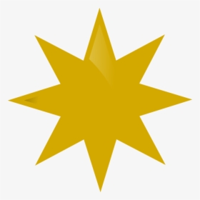3d 8 Pointed Star, HD Png Download, Transparent PNG