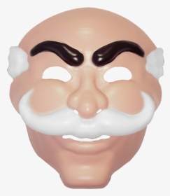 Face Mask Mr Robot, HD Png Download, Transparent PNG
