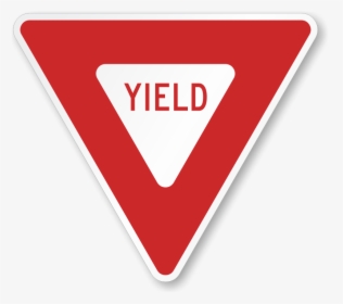 Blank Street Signs Png - Three Sided Traffic Sign, Transparent Png, Transparent PNG