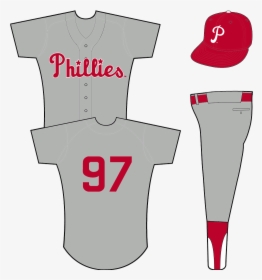 Philadelphia Phillies Uniform Home, HD Png Download, Transparent PNG