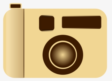 Camera - Gold Camera Clipart, HD Png Download, Transparent PNG