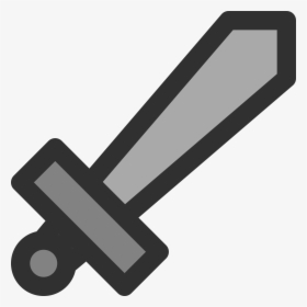 Metal Sword Icon Clip Arts - Sword Clipart, HD Png Download, Transparent PNG