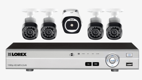 8 Channel Hd Security System With Thermal Camera And - Thermal Camera Dvr, HD Png Download, Transparent PNG