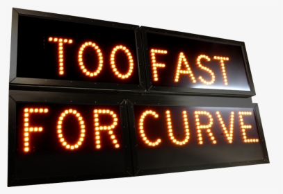 Led Customizable Road Sign - Electronic Road Signs Png, Transparent Png, Transparent PNG