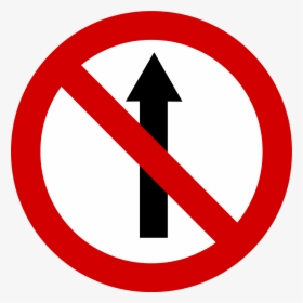 Road Signs No Entry, HD Png Download, Transparent PNG