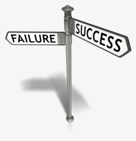 Blank Street Signs Black And White Download - Failure And Success Png, Transparent Png, Transparent PNG