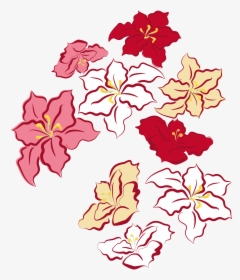 Poinsettia Clip Decorative - Clipart Poinsettia Png Christmas Flower Transparent, Png Download, Transparent PNG