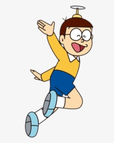Nobita Clipart Character - Doraemon Nobita Png, Transparent Png, Transparent PNG