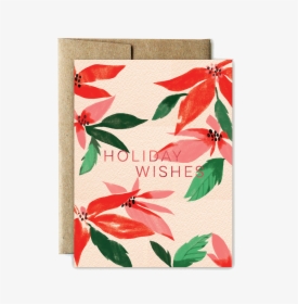 Foil Poinsettia Holiday Wishes Set - Anthurium, HD Png Download, Transparent PNG