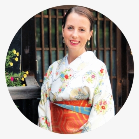 Transparent Japanese Woman Png - Kimono, Png Download, Transparent PNG