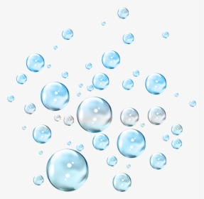 Soap Bubble Blue Drop Clip Art - Circle, HD Png Download, Transparent PNG