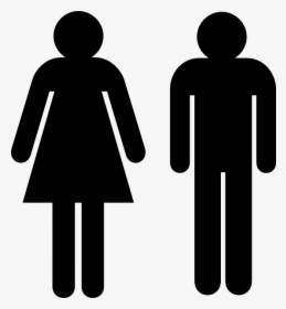 Female Male Toilet Signs, HD Png Download, Transparent PNG