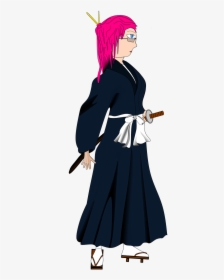 Pink Samurai Hair, HD Png Download, Transparent PNG