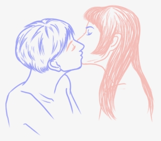 Transparent Boy And Girl Kissing Clipart - Lover Pic Boy And Girl, HD Png Download, Transparent PNG