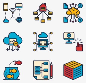 Business Intelligence Icons Free, HD Png Download, Transparent PNG