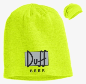 Duff Beer Logo Slouch Beanie Hats - Duff Beer, HD Png Download, Transparent PNG