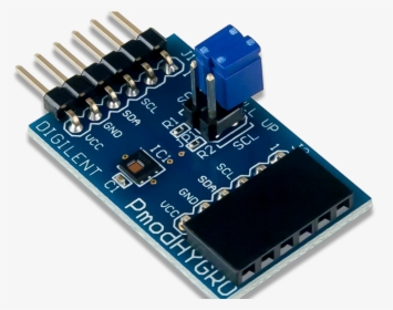 Using The Pmod Hygro With Arduino Uno - Hdc1080 Arduino, HD Png Download, Transparent PNG