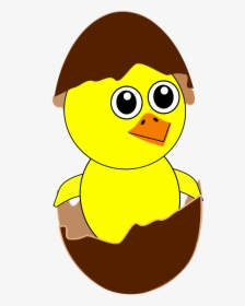 Easter Chick Images - Chocolate Egg Cartoon, HD Png Download, Transparent PNG