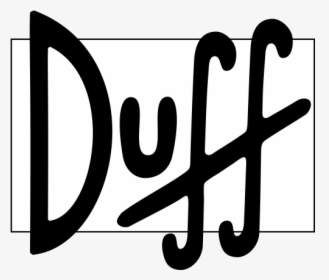 Duff Beer - Duff Beer Logo Vector, HD Png Download, Transparent PNG