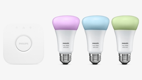 Philips Hue White And Color Ambiance Starter Kit V3 - Philips Hue Starter Kit Png, Transparent Png, Transparent PNG