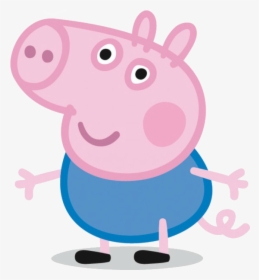Peppa Pig Characters Png - Peppa Pig George Png, Transparent Png, Transparent PNG