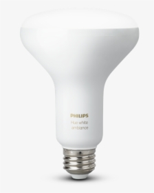 Philips Hue White Ambiance Br30 Single Flood Light - Flood Light Bulb Png, Transparent Png, Transparent PNG