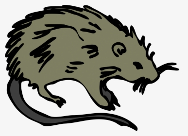 Transparent Cartoon Rat Png - Cartoon The Black Death Rats, Png Download, Transparent PNG