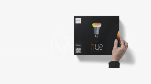 Interactive Packaging Design For Philips Hue - Philips Hue Packaging, HD Png Download, Transparent PNG