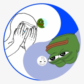 The Tao Of Pepe - Pepe The Frog And Feels Guy, HD Png Download, Transparent PNG