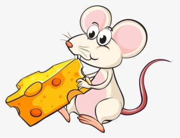 Mouse Cheese Png - El Ratón Come Queso, Transparent Png, Transparent PNG